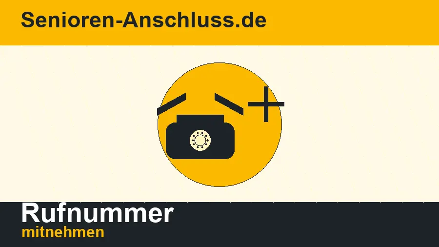 Rufnummer mitnehmen: was vorbereitet werden sollte